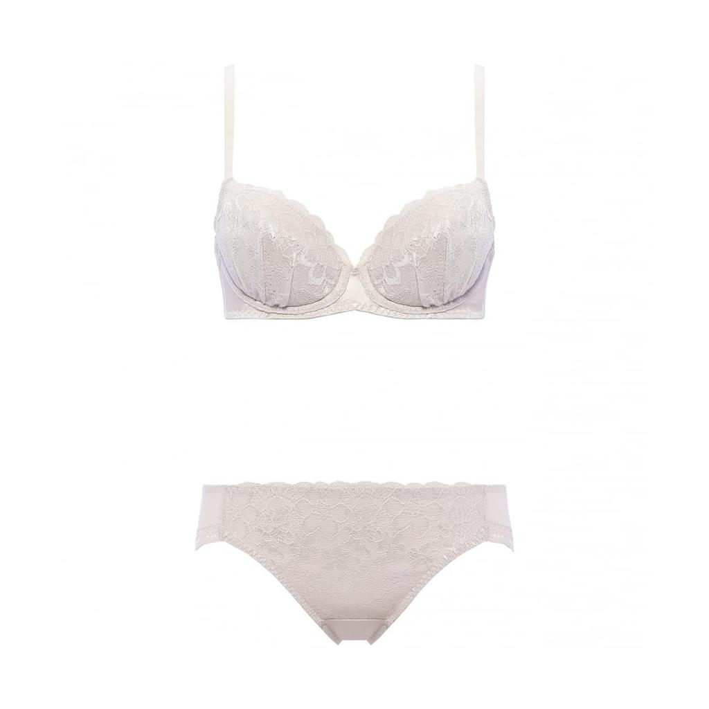 AMOSTYLE Dream Bra Light Bra Shorts Set Dream Day Lily 00VN E80L Size [AMOSTYLE] & (Vanilla Ice)