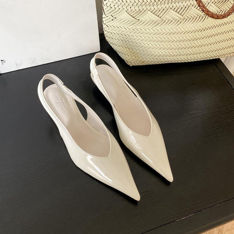 Fashion SUOJIALUN 2025 Spring New Brand Women Sandal Fashion Shallow Slip On Ladies Elegant Dress Single Shoes Low Wedge Heel Mules Shoe
