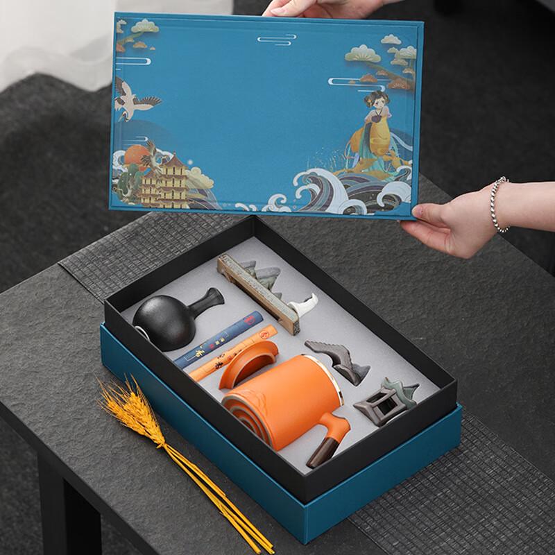 Forbidden City Cultural Ceramic Tea Set