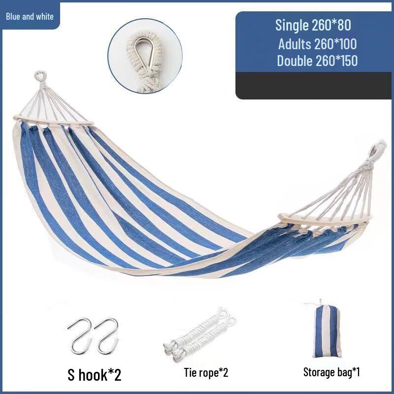 FEBORY Outdoor Canvas Hammock