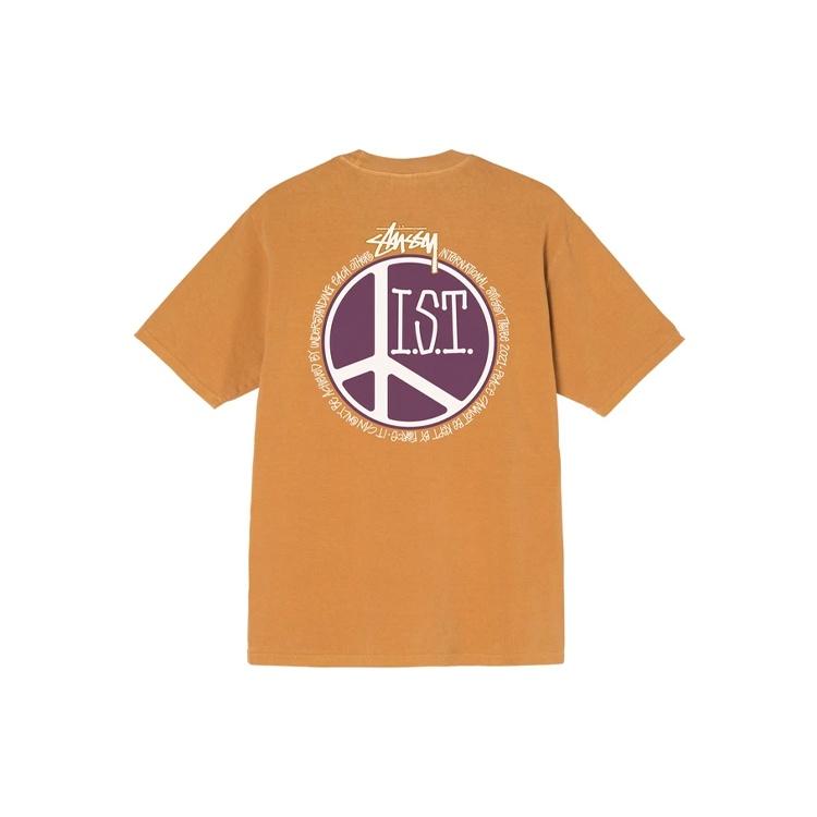 Stussy Peace Dot Pigment Dyed Tee LogoT Unisex 1904723
