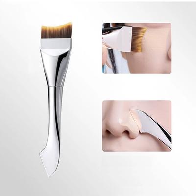 Stapi - 2-in-1 geschwungener Foundation-Pinsel mit Spatel