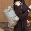 Women's Top-grain leather Underarm Bag Ladies Luxury Designer Genuine leather Handbags Large Capacity Commuting Tote Bags