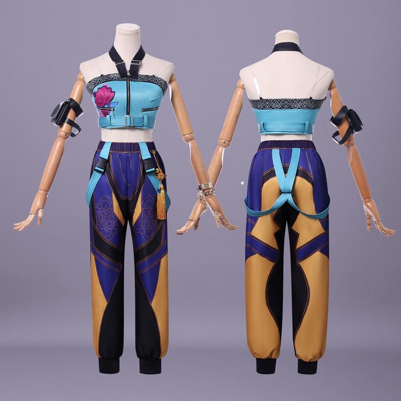 KPop Rumi Zoey Mira Cosplay Costume Women Halloween Carnival Party Role Playing Dress Outfits