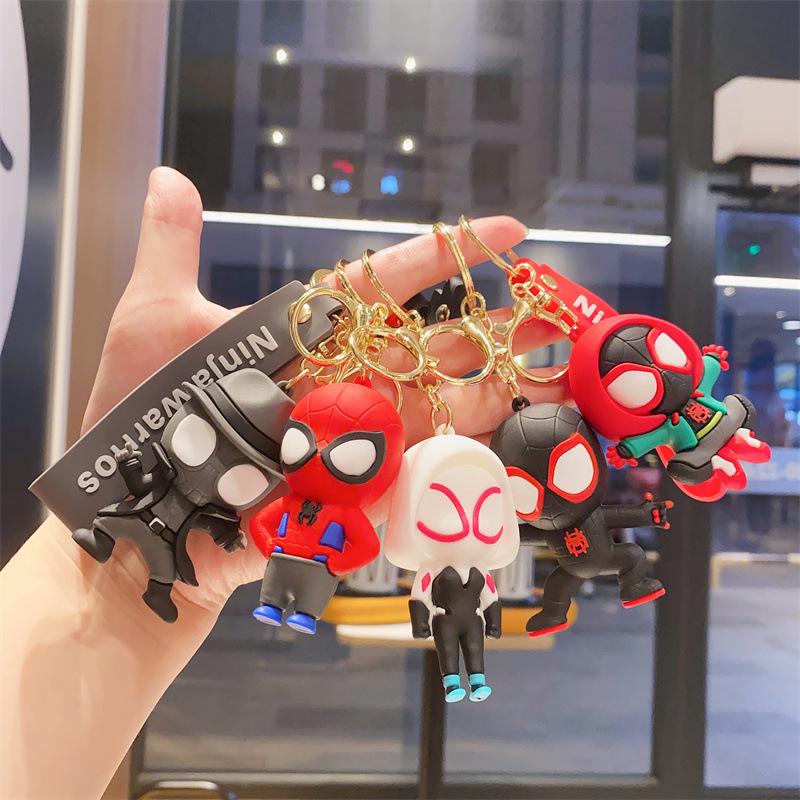 Spider-Man Superhero Keychain & Bag Pendant