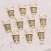 10Pcs Enamel Gold Plated Coffee Cups Charm Pendant For Jewelry Making Bracelet Necklace Diy Earrings Accessories Craft
