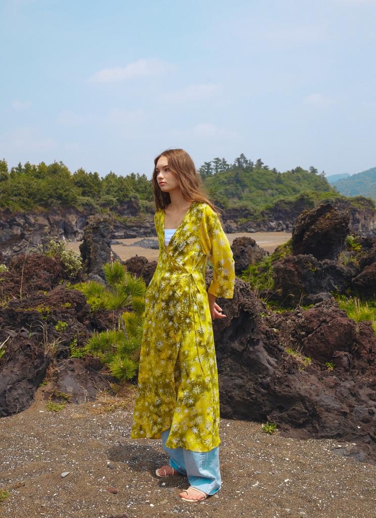 Matt And Mel [Robe Dress] Dahila - Lemon Tree