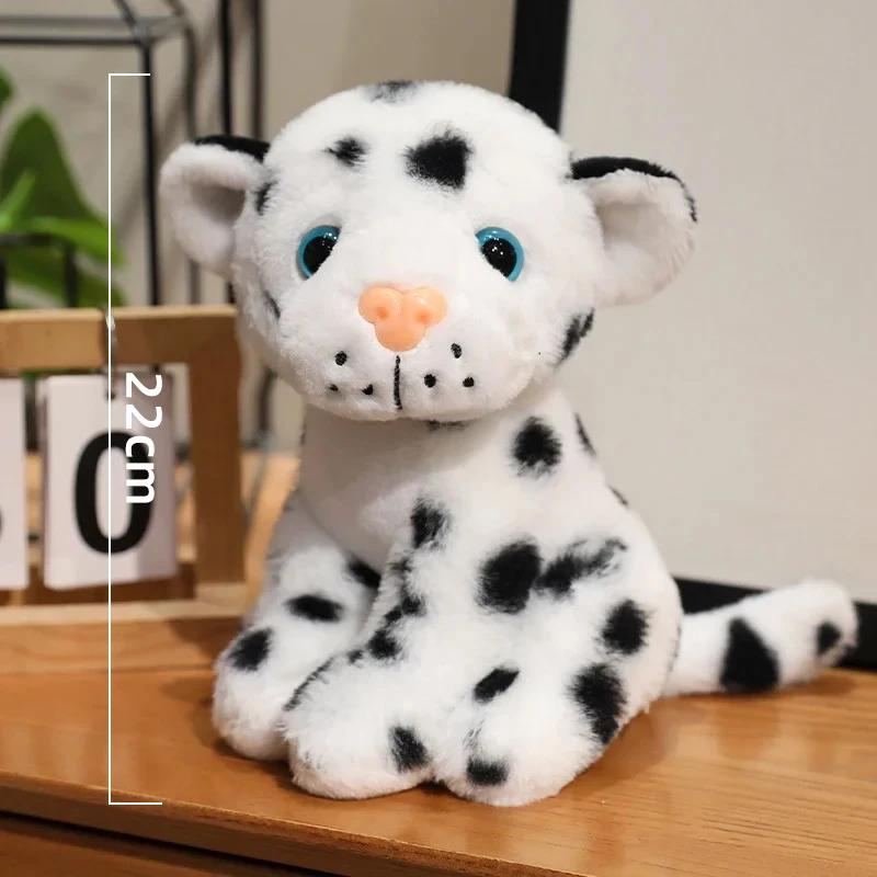 Non-Toxic 22Cm Leopard Plush Toy Kids Soft Stuffed Cute Animal Bed Pillows Bedtime Toys For Children Adults Christmas Birthday Gifts