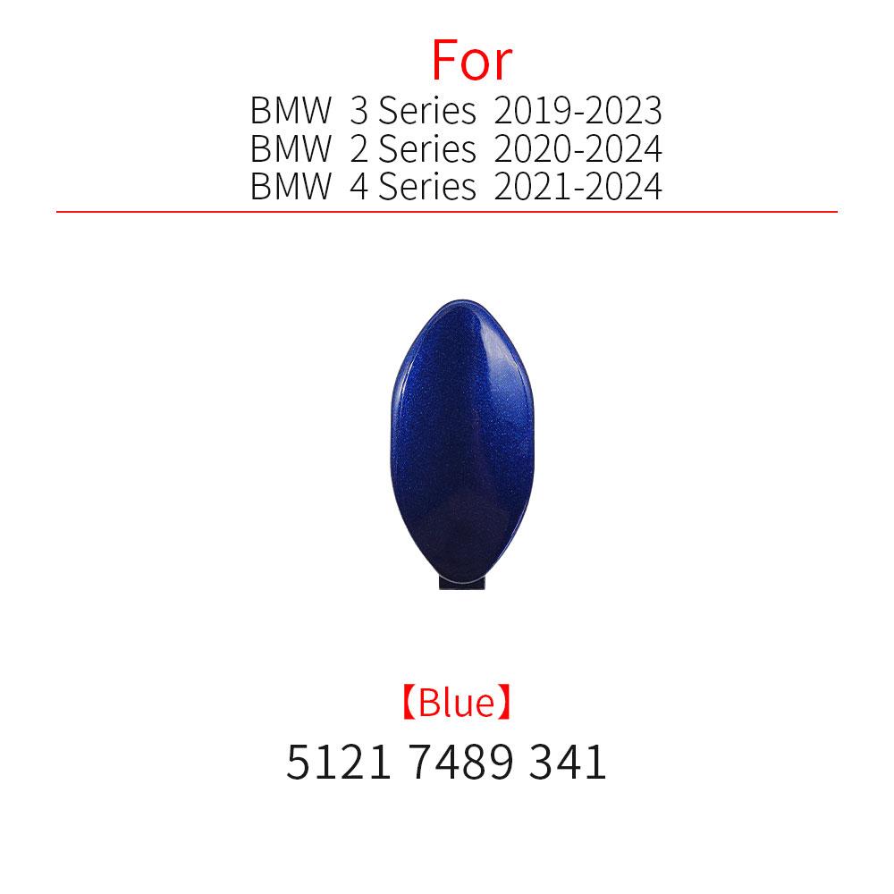 For BMW G20 G21 G26 U06 Car Exterior Door Handle Lock Key Hole Cap Cover Black White Painted For BMW 2 3 4 Series 220 325 430