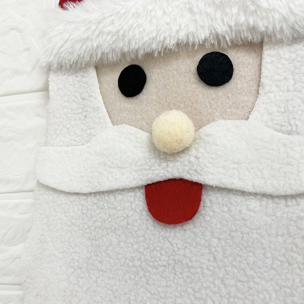 Christmas Decorative Supplies Santa Claus Snowman Christmas Lantern Flower Wreath Pendant