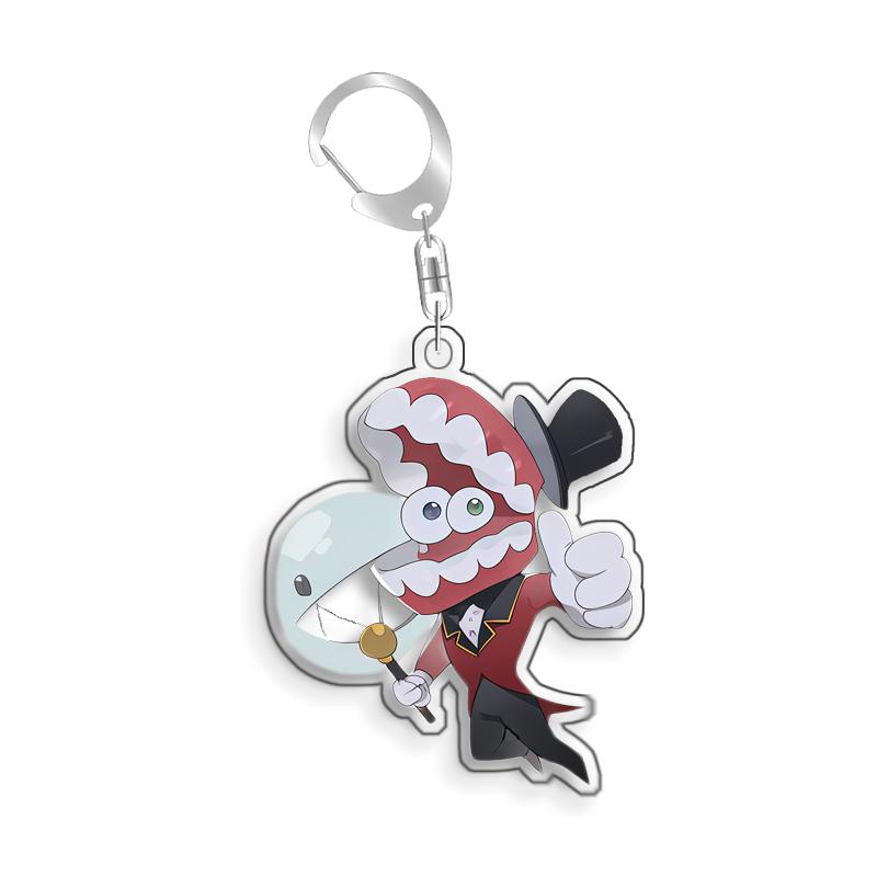 For The Amazing Digital Circus Pomni Kinger Ragatha Gangle Acrylic Selfmade Cute Cartoon Anime Keychain Pendant Toy Gift 5cm