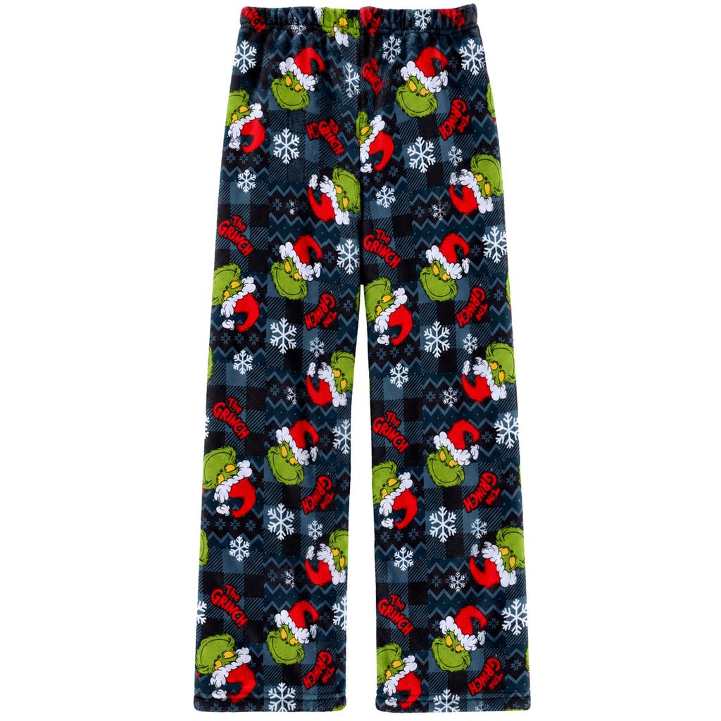 Women's Halloween Straight Leg Flannel Pants for Fall and Winter
