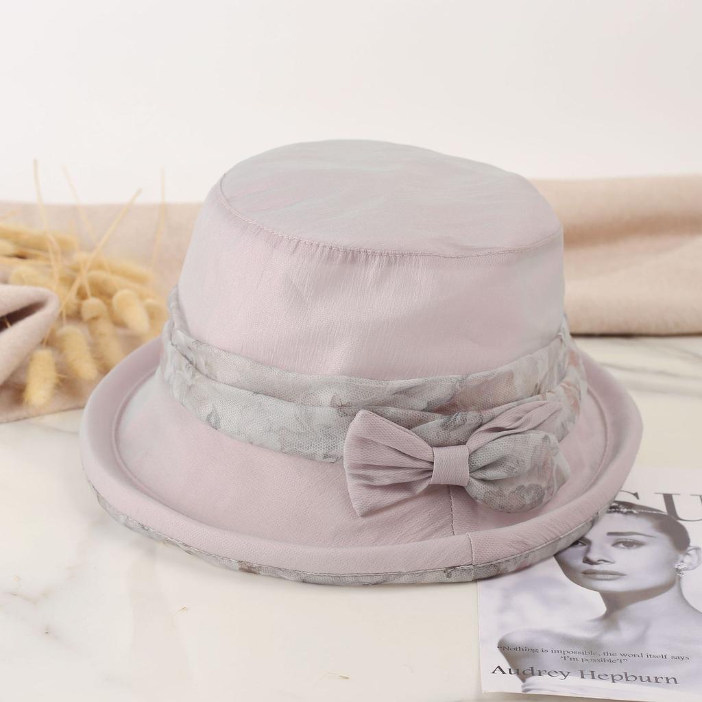 Protecție solară Protecție UV Umbrelă de soare Pălărie de pescar Căciulă de găleată de epocă pentru femei.