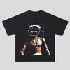 T-shirt Unisexe Été 2026 Nouveau Style Travis Scott T-shirt Imprimé Populaire Mode Col Rond Unisexe et Femme assorti