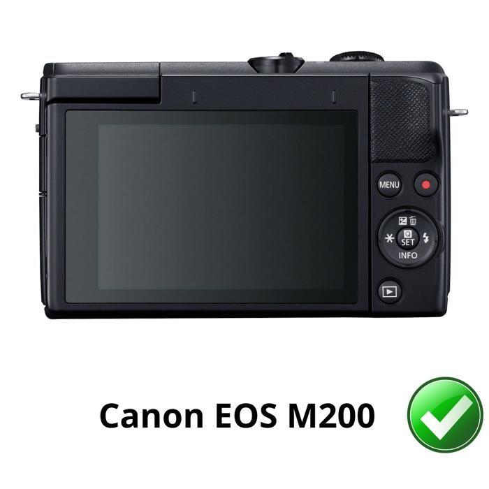 Screen Protector - Phonillico - Canon EOS M200 - Pack of 2 - Scratch Resistant - Ultra Thin