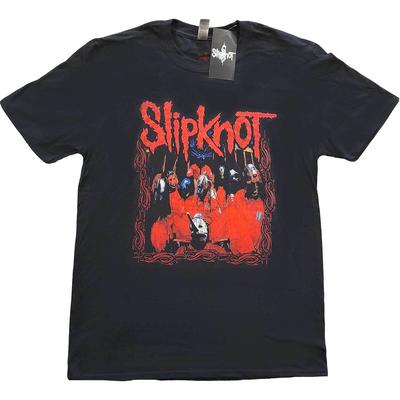 Slipknot Band Frame T-Shirt Schwarz Neu Unisex T-Shirt