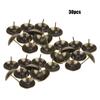 30Pcs Upholstery Nail Thickening Round Head Cyan Bronze Iron Plating Furniture Accessories30x30mm