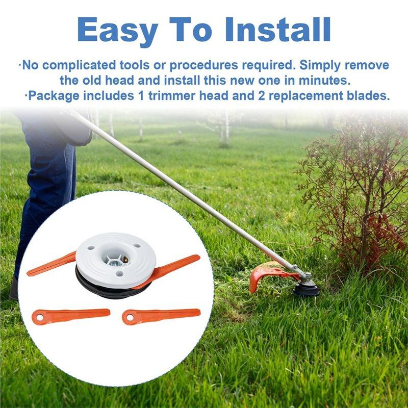 J1UL1N For STIHL FS70 FS91 FS111 FS131 Compatible Trimmer Head- 28-2 Weed Eater Trimmer Part Number 4002-820-2300 For Stihl