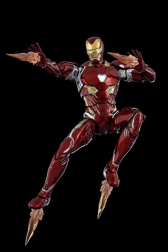 Marvel Studios The Infinity Saga DLX איירון מן מארק 50 [DLX איירון מן מארק 50] סולם 112 ABS&PVC&סגסוגת אבץ דמות ניתנת להזזה צבועה הזמנה משנית