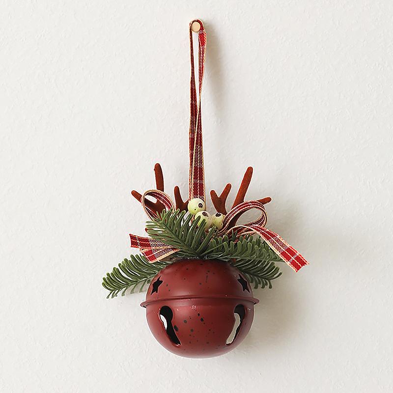 Christmas Deer Antler Design Home Decoration Pendant Wall Hanging Christmas Decorations Xmas Atmosphere 20cm