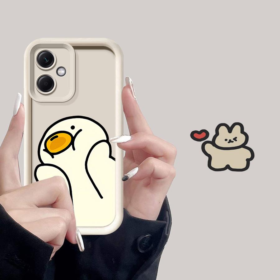 

Cute Thumbs Up Duck Case for Xiaomi Poco F8 X3 NFC C50 X3 Pro C61 C51 Phone Cover Poco F8 Pro