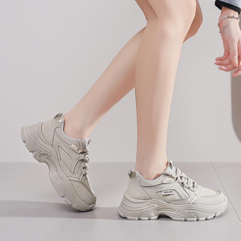 Dad Shoes for Women In Autumn, All-match Thick-soled Shoes for Students, Sports Casual Shoes