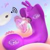 Pro ženy Přísavky Kalhotky Butterfly Vibrátor Klitoris Přísavný masážní přístroj Vaginální bod G Výkonný stimulátor vibrací Ženy Sexuální hračky