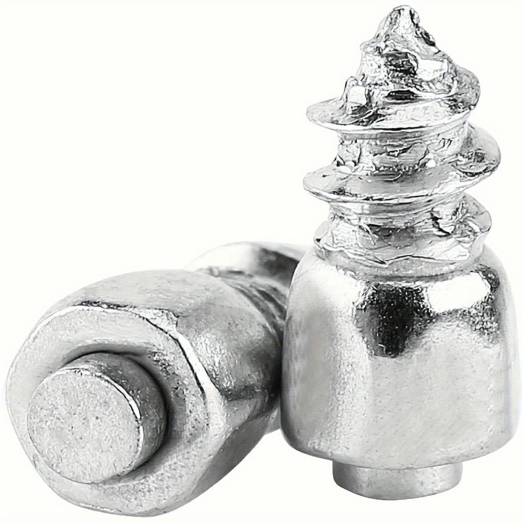 200Pcs 12 x 4mm Screw in Tire Studs Wheel Tyre Studs for Car Truck Motorcycle Bicycle Boot Tire Spikes