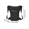Männer Taille Tasche Hüfte Fanny Pack Motorrad Drop Bein Beutel Schulter Oberschenkel für Wandern