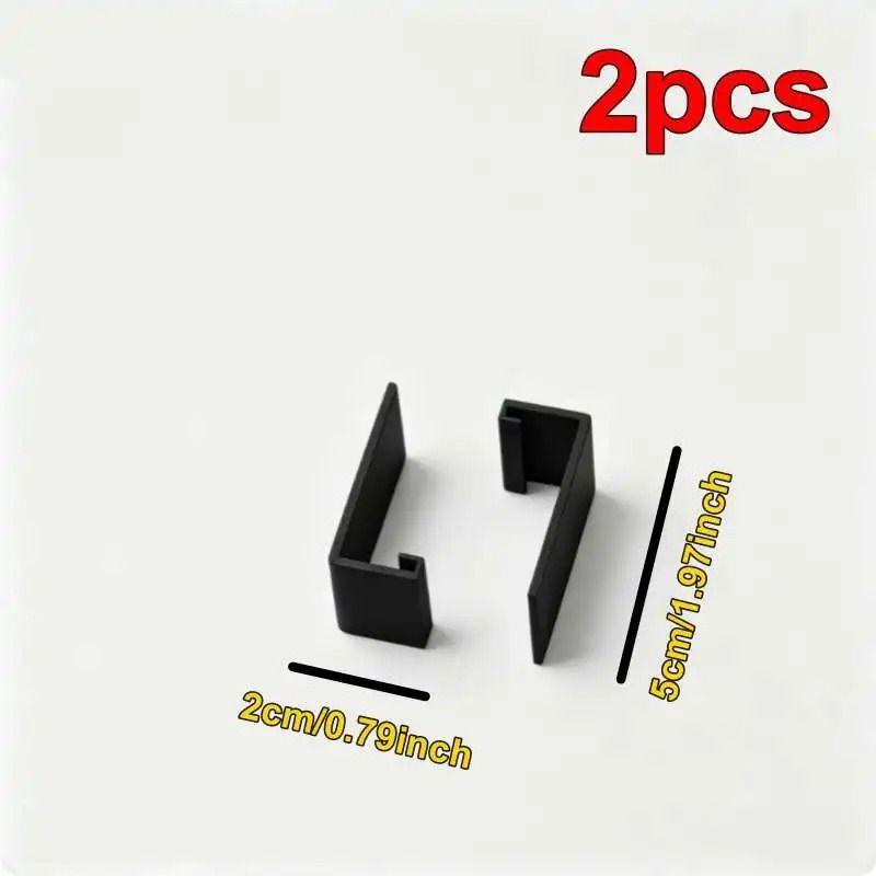 2Pcs Car Interior Accessory Rear Dash Cam Mount Holder Clip For Car Recorder Fixing Bracket Replacement Parts