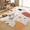 Cartoon Living Room Rug Non-slip Bed Blanket for Domestic Bedrooms Children's Room Covered with Crystal Velvet Carpet