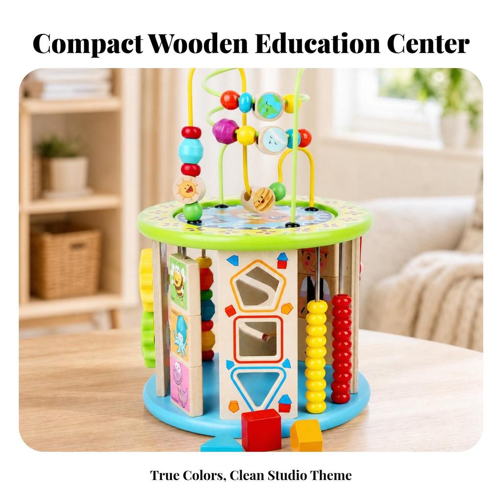 Activity Toy with Bead Maze Educational for Young Children, Kids