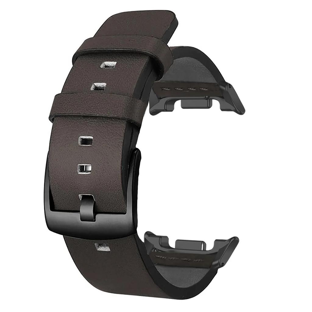 New Leather Band for Samsung Galaxy Watch 8/8 Classic 46mm Business Strap for Galaxy Ultra 2025/7 47mm Smartwatch Sport Bracelet