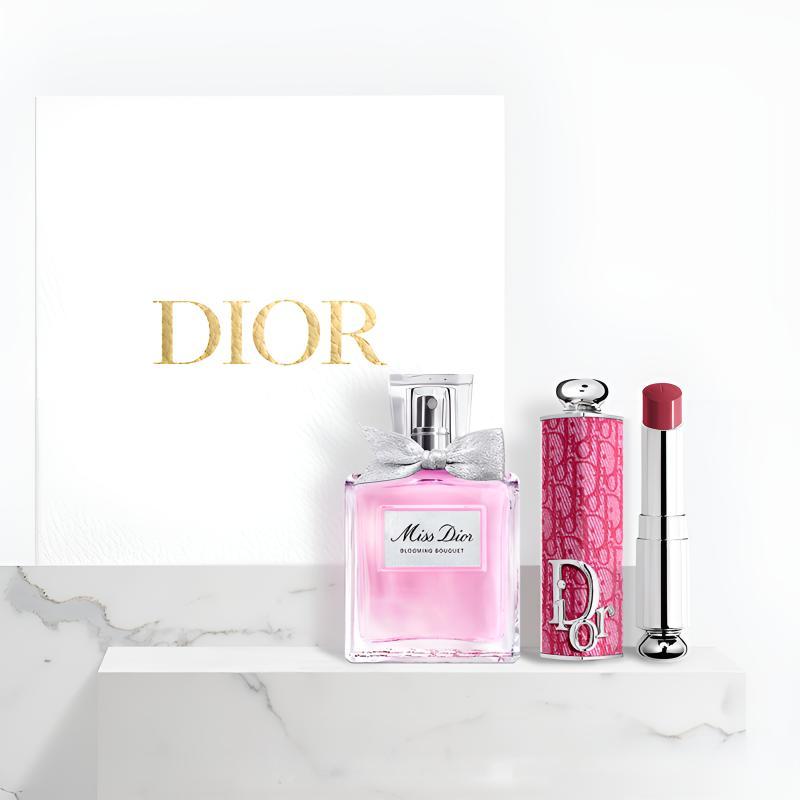 Dior Miss Dior Blooming Bouquet Eau De Toilette With Dior Addict Lipstick Set