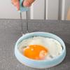 2 Pieces Silicone Pancake Ring Heat-resistant Omelet Mold Multi-functional Fried Egg Maker  Cookies