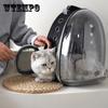Cat Carrier Bag Space Capsule Backpack Go Out Portable Pet Bag Cat Transparent Backpack Dog Bag Pet Supplies
