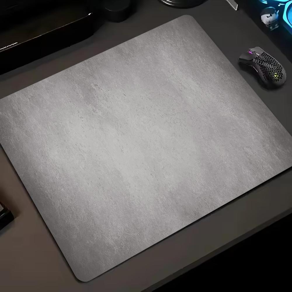 Monochrome Marble Texture Small Mouse Pad 45X50 50X50 Laptop Mousepad Keyboard Mat Desk Protector Fluid E-sports Gaming Pads