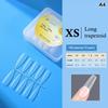 100 Pièces Embouts d'Ongles Amande Couvrance Totale Mat Gel Souple Faux Ongles Pour Salon de Manucure DIY Manucure Maison Création d'Art pour Ongles
