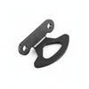 4 Pieces Vehicle Bed Securedown Hook 2 Bolt Holes Iron Cutout Center