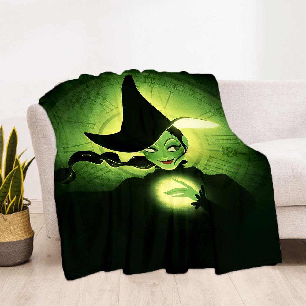 1pc Wicked Outdoor Blanket Lightweight Flannel, Soft & Warm, All-Season Use for Sofa, Outdoor, Camping, Living Room, Office127