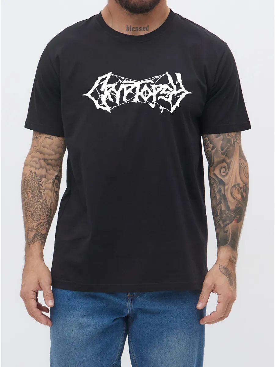 Black Cryptopsy metal T-shirt S