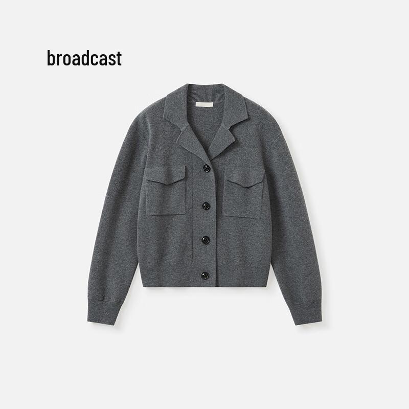 

Broadcast Women s Knitted Lightweight Loose Jacket L