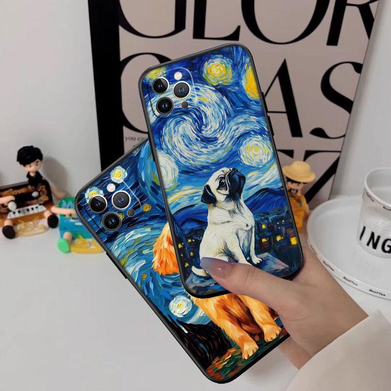 Cute Dog Pug Corgi Beagle Case for Motorola Edge 60 60s 70 G86 G56 G54 E14 G04S G45 G54 G64 S30 S50 X30 X40 X50 Ultra Pro