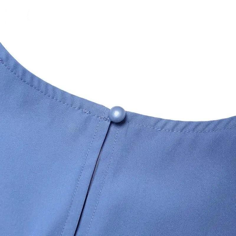 Muslim Women's Lace Robe Dress Fashion Long Sleeve Vest Women's Spring Casual Dress