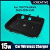 For Toyota RAV4 2019 2020 2021 2022 2023 2024 Wireless Charger Phone Fast Charging Pad  LHD  Interior  Exterior Car  Accessories