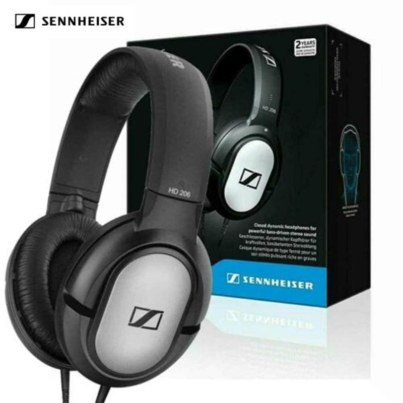 Sennheiser HD 206 стерео проводные наушники накладные черные ...