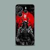Phone Case for Xiaomi Redmi 15C 14C 12C 13C 4G Redmi Note 15 14 13 12 11 10 Pro Plus 12S Soft Cover Japanese Art Samurai Ninja