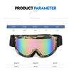 Fashion Large Frame Anti Fog Women Men Goggles Lens Anti-Collision Anti-Glare Lens Outdoor Sport Snow Snowboard Eyeglasses