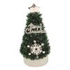 5 Inch Mini Christmas Tree Artificial Tabletop Christmas Tree Decorations with Star Tree Topper for Winter Fireplace Mantel Decor