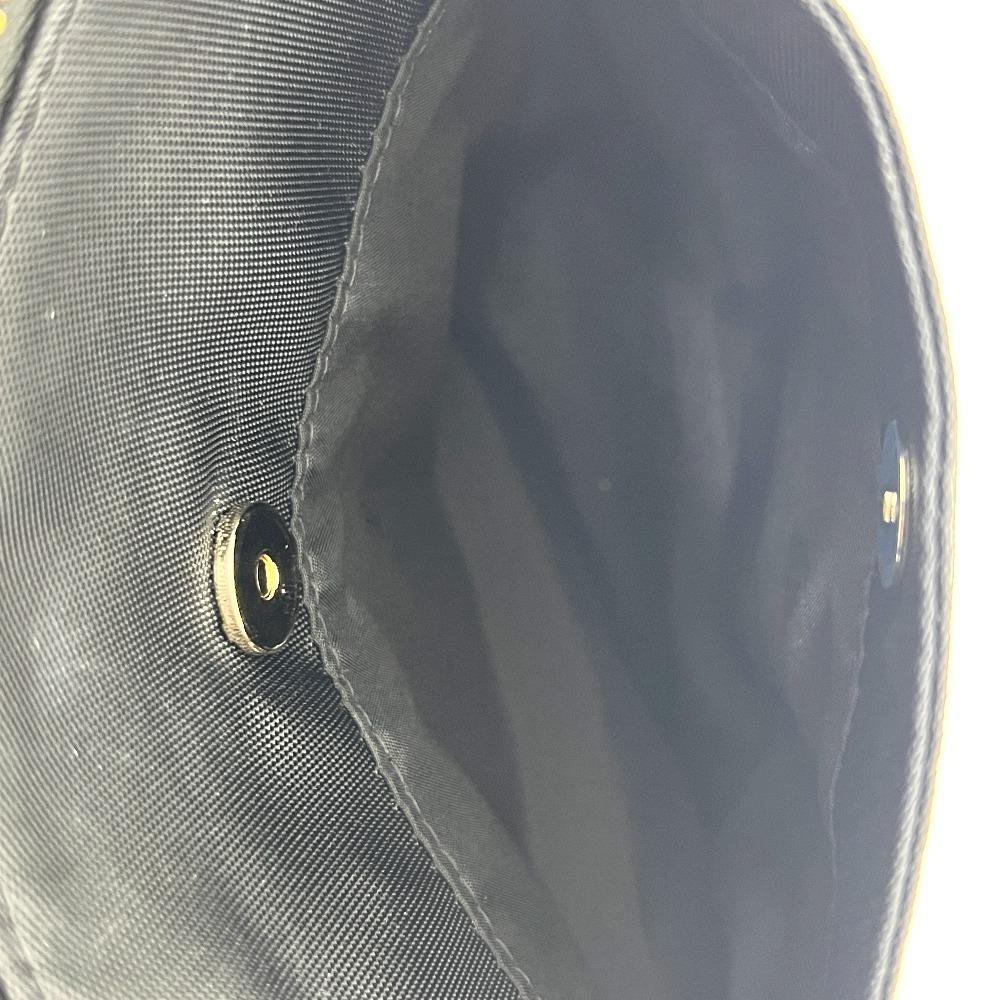 Agnes B. FT03A-07 Logo Bag Backpack GoldHardware Backpack Nylon Black